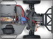 Slash (#58034-1) Chassis-Ansicht von oben