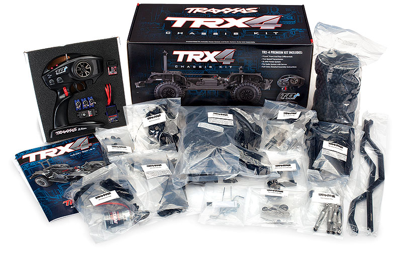 TRX-4 Crawler Kit (#82016-4) Im Lieferumfang enthalten