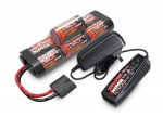 2984 Batterie-/Ladegerät-Komplettpaket (enthält #2969 2-Ampere-NiMH-Wechselstrom-Ladegerät mit Spitzenerkennung (1), #2926X 3000mAh 8,4V 7-Zellen-NiMH-Akku (1))