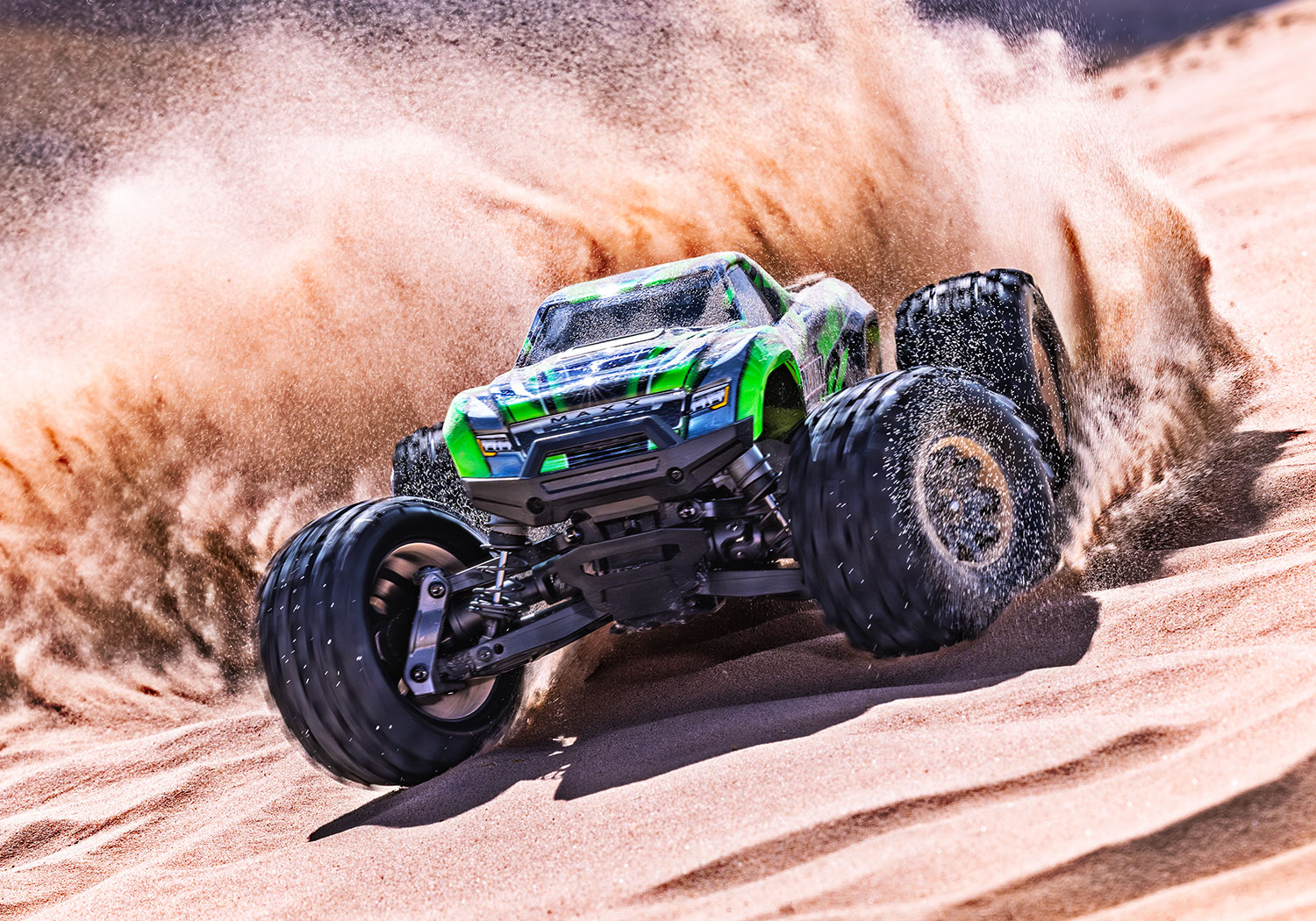 Traxxas Mini Maxx in Aktion