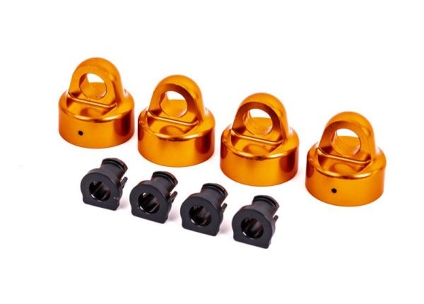 GT-Maxx Dämpfer-Kappen Aluminium orange (4)