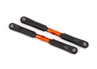 Sturz-Spurstange 7075-T6 Alu orange 117mm vorne (2)