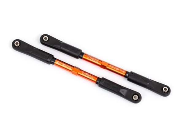 Sturz-Spurstange 7075-T6 Alu orange 144mm hinten (2)