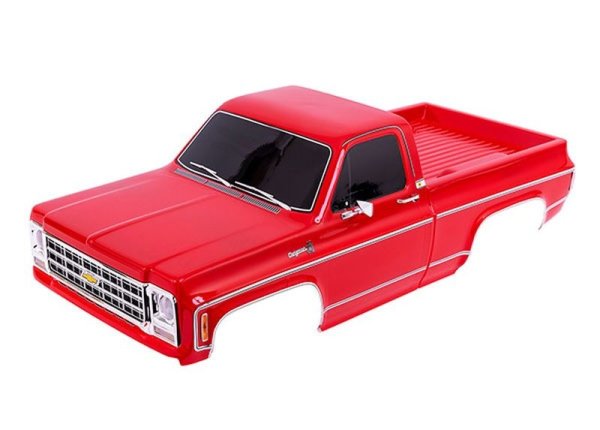 Karosserie Chevrolet K10 Truck 1979 rot mit Anbauteile