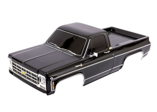 Karosserie Chevrolet K10 Truck 1979 schwarz mit Anbauteile