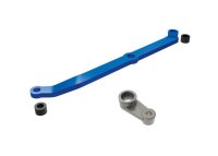 Lenkplatte 6061-T6 Aluminium blau