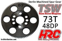 Hauptzahnrad - 48DP - Low Friction Gefr&auml;st Delrin -...