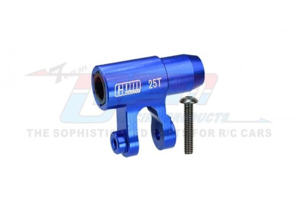 Servo-Horn 25T für standard Servo 6061-T6 Aluminium blau