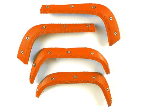 SLVR TMR Fender Flares orange (inkl. Schrauben)