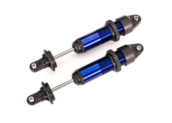 GTX Dämpfer medium Aluminium blau (2)