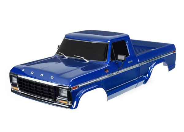 Karosserie 1979 Ford F-150 blau mit Anbauteilen