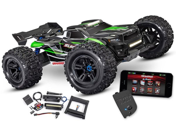 TRAXXAS SLEDGE 4x4 belted grün 1/8 Monster-Truck RTR