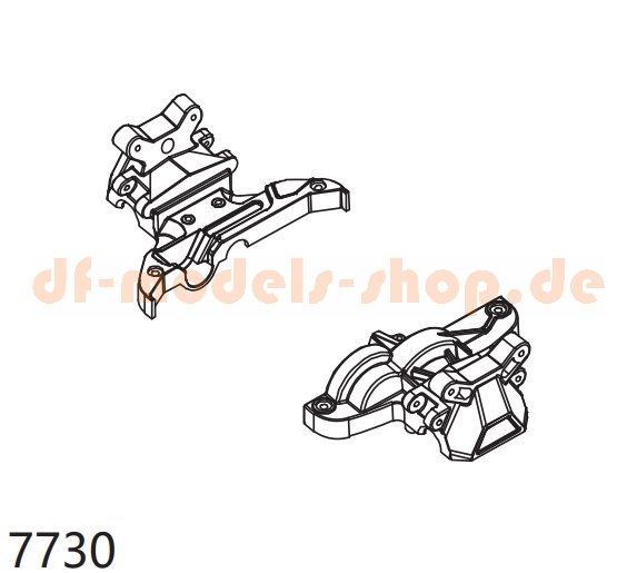 DF Models 7730 Differentialgehäuse (V/H)