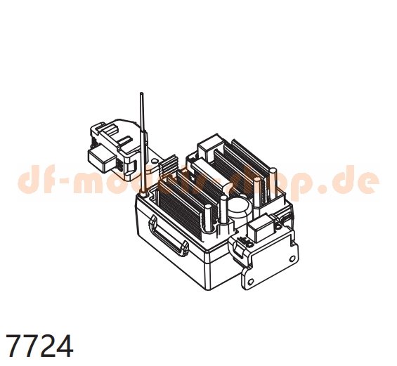 DF Models 7724 Regler-/Empfängereinheit