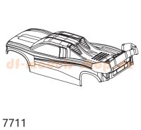 DF Models 7711 Karosserie FighterTruggy Mini