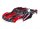 TRX5855-RED Karosserie Slash 4x4 rot mit Aufkleber & Clipless