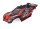 TRX6740-RED Karosserie Rustler 4x4 rot mit Aufkleber mit Karo-Halterung