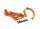 TRX10262-ORNG Motorhalter orange Alu für TRX3483