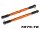 TRX7748-ORNG Vorspurstange 7075-T6 Aluminium orange 157mm (2)