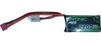 2x Lipo Akku 2S - 7,4 Volt - 2200mAh - T-Plug