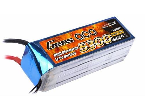 Lipo Akku Gens ace 5300 mAh 14,8V 30C 4S1P