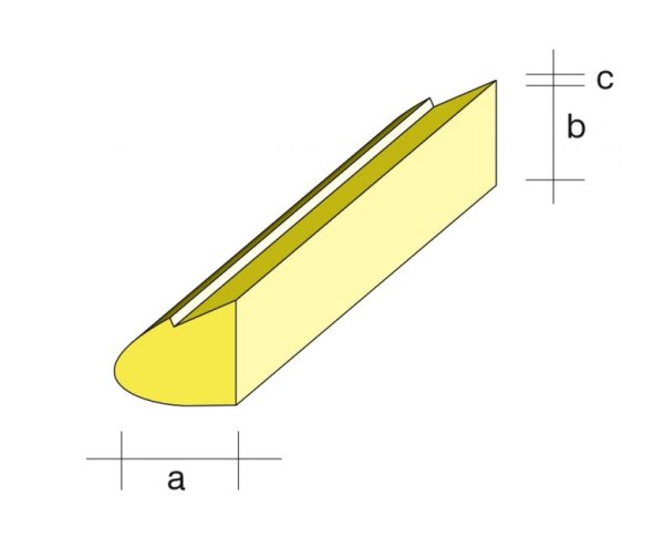 Balsa-Nas. 8x9 /950mm1Falz