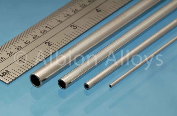 Aluminium Rohr 1x0,25x305 mm VE4 PG A