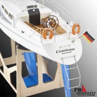 KR-ro1072 Comtesse Segelyacht  Baukasten