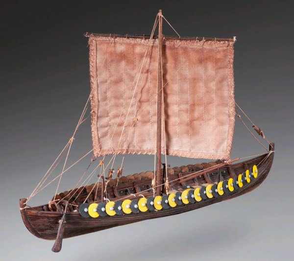 Gokstad  Wikingerschiff 1:72 Baukasten