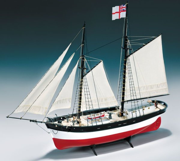 HMS Hunter Q-Ship 1:60 Baukasten