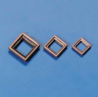 St&uuml;ckpfortenrahmen Metall 8x8mm(10)