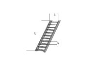 STAS-8 Treppe 1:48 22 mm breit