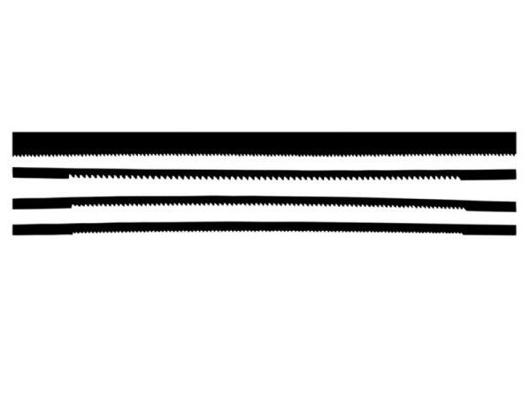 Kopiersägeblätter 165mm lang(4St)