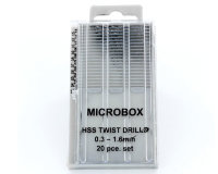 Microbox 20 HSS Bohrer 0,3-1,6 mm metrisch