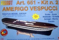 Amerigo Vespucci 1:84 Bauk. 2. Schritt