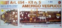 Amerigo Vespucci 1:84 Bauk. 5. Schritt