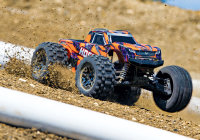 TRX90076-4SRED TRAXXAS HOSS 4x4 VXL Shadow-Red 1/10 Monster-Truck RTR