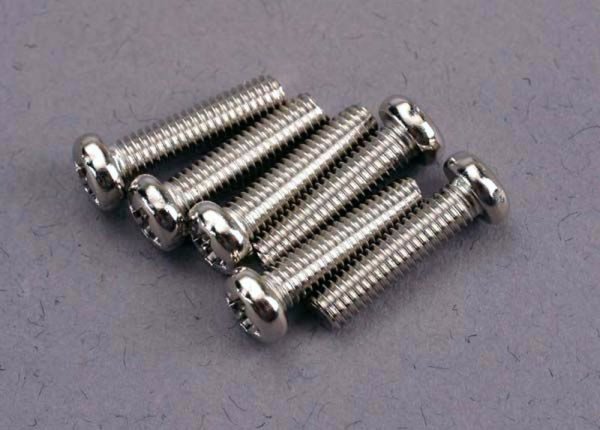 Rundkopfschraube 3x12mm mit Phillips-Kreuzschlitz (6)