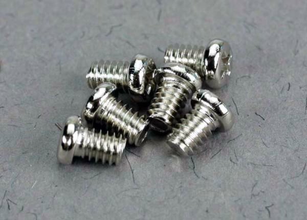 Rundkopfschraube 2x4mm mit Phillips (6)