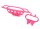 TRX5835P Bumper mit Halter vorne pink