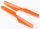 TRX6630 Rotorblatt-Set orange (2)