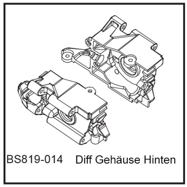 Diff Gehäuse Hi - BEAST BX / TX