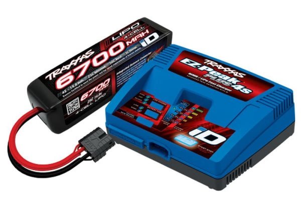 SLVR EZ-Peak Plus 4s Schnell-Lader 8A & LiPo 6700mAh 4s 25C