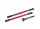 TRX7897R Wide-X-Maxx Vorspurstangen 7075-T6 Alu rot 188mm (2)