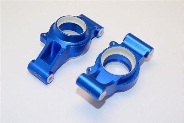 Aluminium Radträger hinten blau