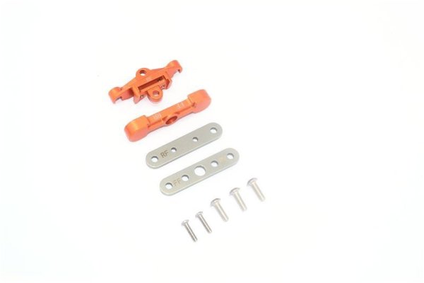 Aluminium Querlenkerhalter unten hinten orange