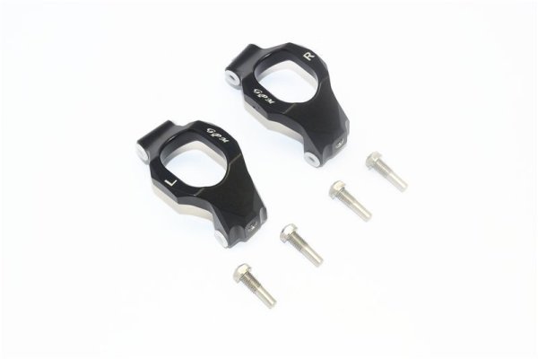 Aluminium C-Hubs vorn schwarz