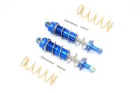 Aluminium &Ouml;ldrucksto&szlig;d&auml;mpfer v/h 125mm blau