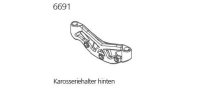 DF6691 Karosseriehalter hinten  M   1:8 Top Line